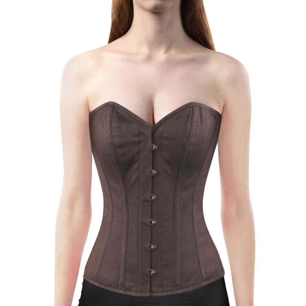 Attitude Corsets - Emétiël survêtement corset - Marron